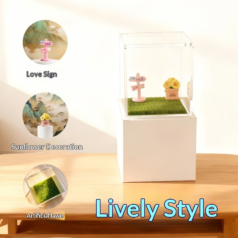 Pet Holographic Memorial Display