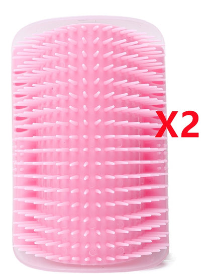 Pet Cat Corner Rubbing Hair Massager